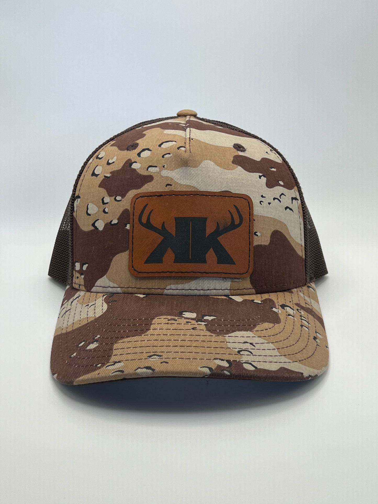 Split Rack Desert Camo/Brown Trucker Hat