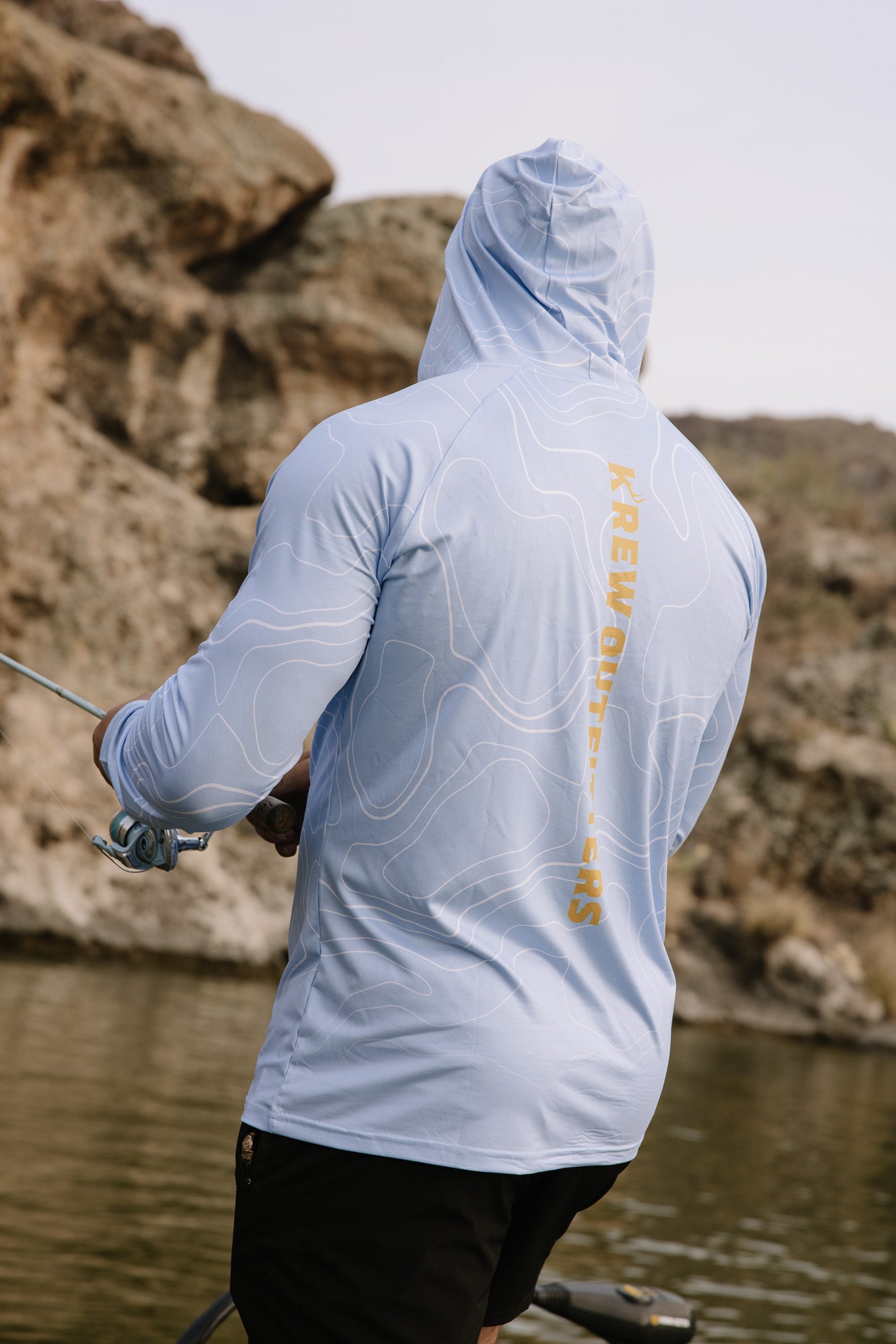 Topo Tide performance hoodie