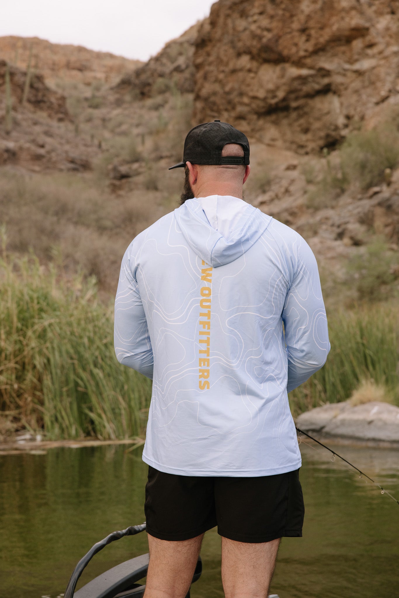 Topo Tide performance hoodie
