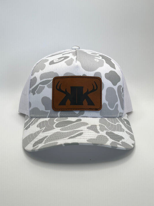 Split Rack Blizzard Duck Camo Trucker Hat