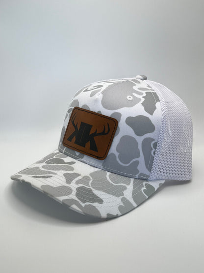 Split Rack Blizzard Duck Camo Trucker Hat